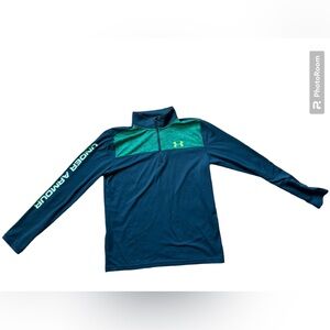 Under Armor, 1/4 zip up, youth large